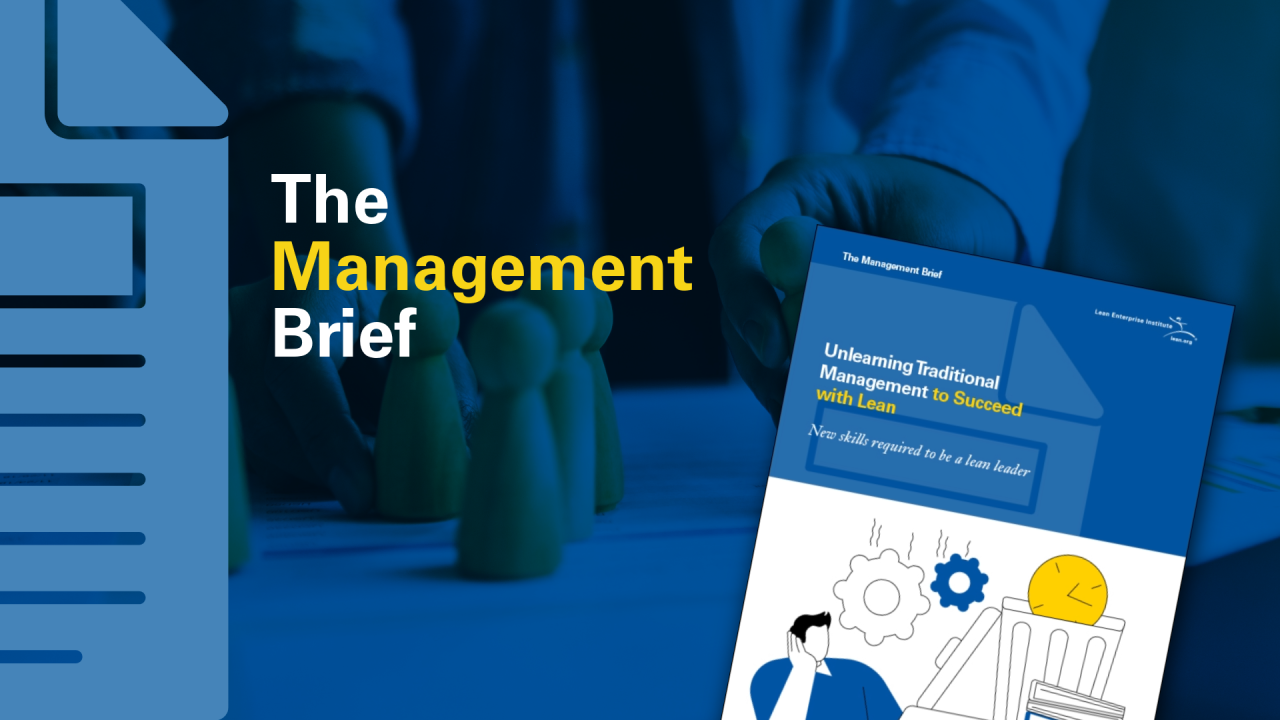 Unlearning Traditional Management