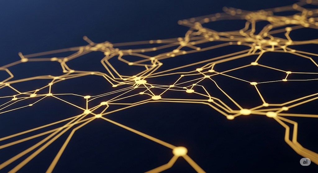 Abstract constellation background